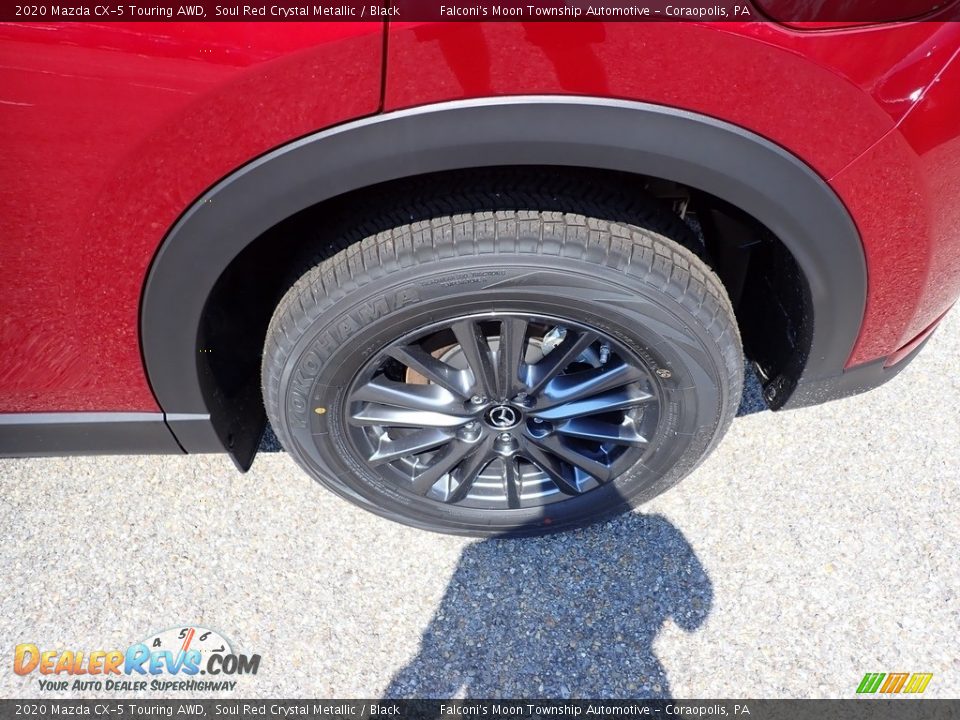 2020 Mazda CX-5 Touring AWD Soul Red Crystal Metallic / Black Photo #7