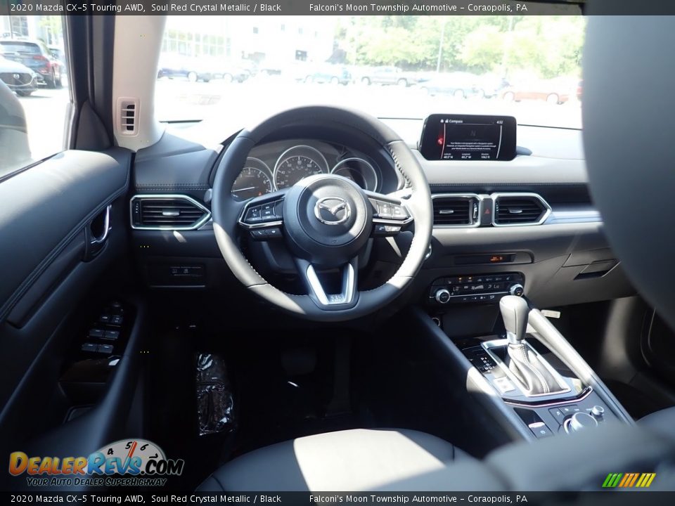 2020 Mazda CX-5 Touring AWD Soul Red Crystal Metallic / Black Photo #9