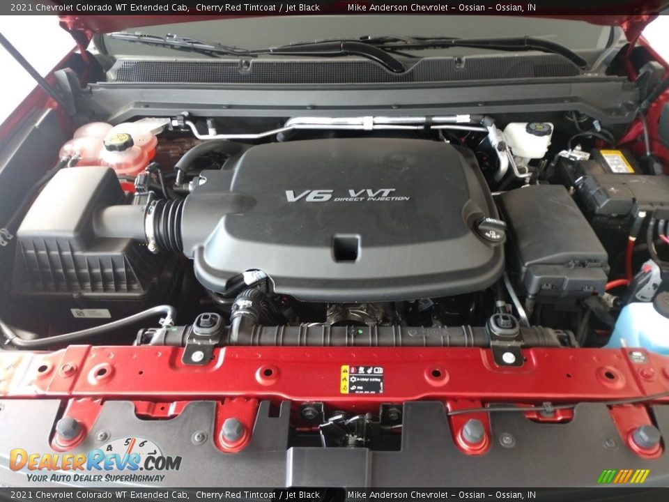 2021 Chevrolet Colorado WT Extended Cab 3.6 Liter DFI DOHC 24-Valve VVT V6 Engine Photo #10