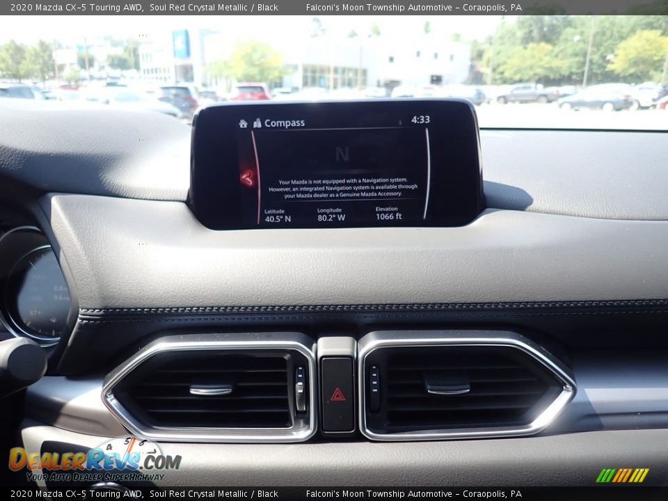 2020 Mazda CX-5 Touring AWD Soul Red Crystal Metallic / Black Photo #13