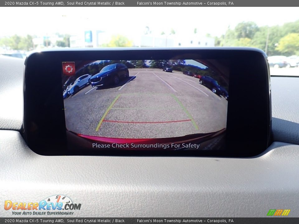 2020 Mazda CX-5 Touring AWD Soul Red Crystal Metallic / Black Photo #14