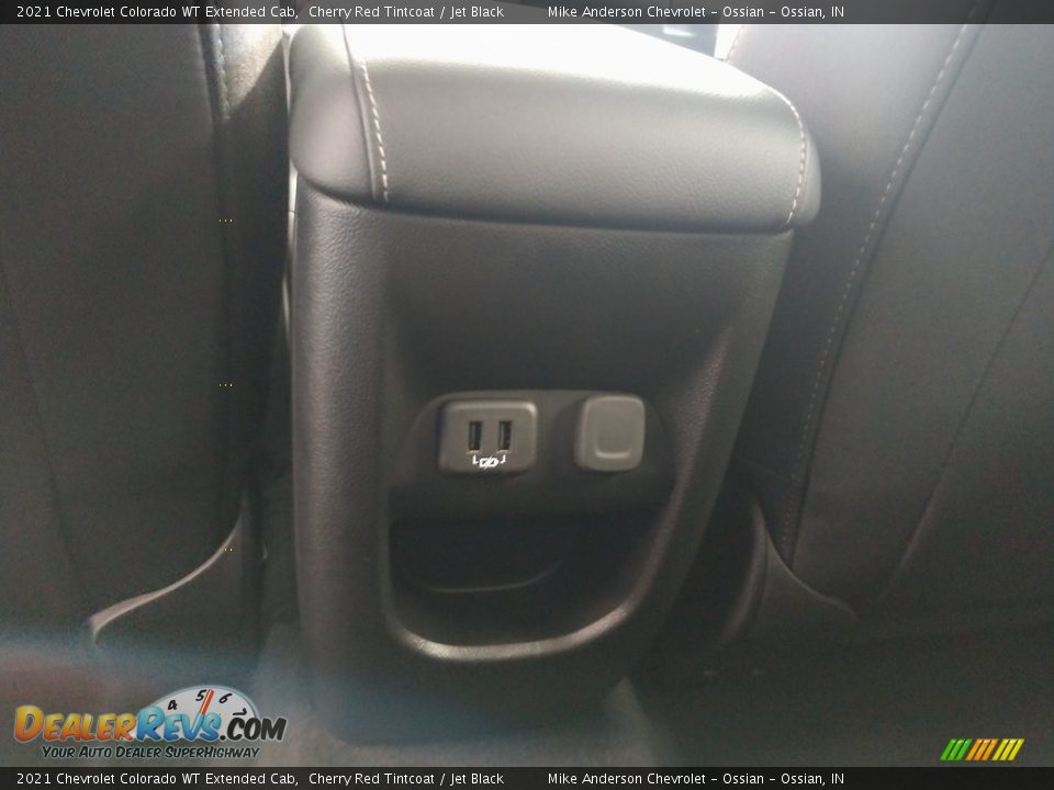 2021 Chevrolet Colorado WT Extended Cab Cherry Red Tintcoat / Jet Black Photo #17