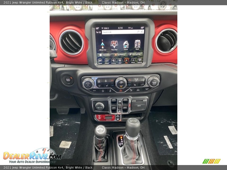 Controls of 2021 Jeep Wrangler Unlimited Rubicon 4x4 Photo #6