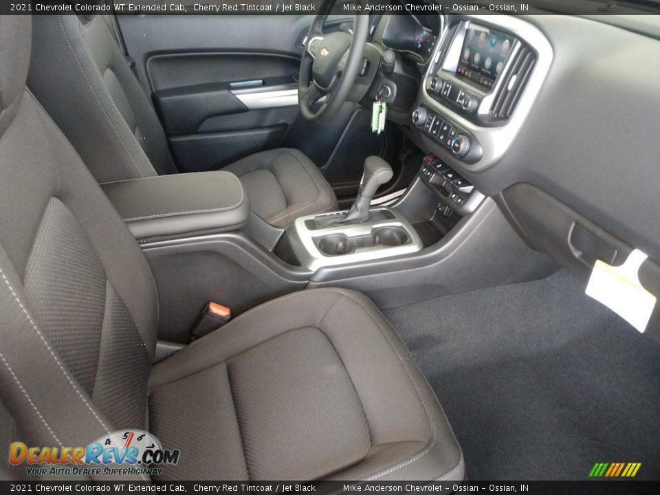 2021 Chevrolet Colorado WT Extended Cab Cherry Red Tintcoat / Jet Black Photo #18