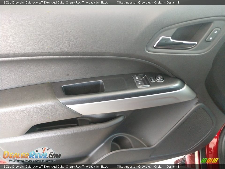 2021 Chevrolet Colorado WT Extended Cab Cherry Red Tintcoat / Jet Black Photo #20
