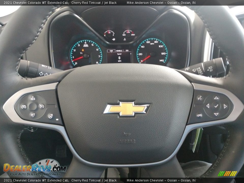 2021 Chevrolet Colorado WT Extended Cab Steering Wheel Photo #21