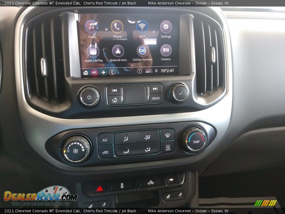 Controls of 2021 Chevrolet Colorado WT Extended Cab Photo #25