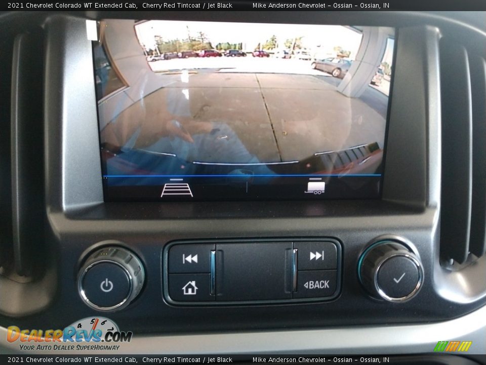 2021 Chevrolet Colorado WT Extended Cab Cherry Red Tintcoat / Jet Black Photo #27