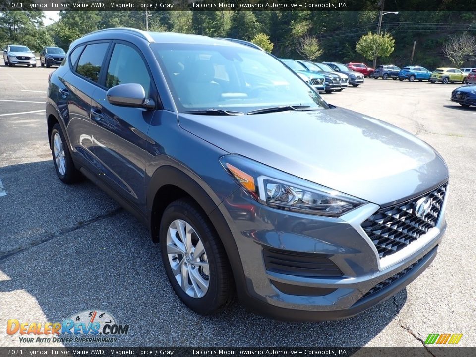 2021 Hyundai Tucson Value AWD Magnetic Force / Gray Photo #3