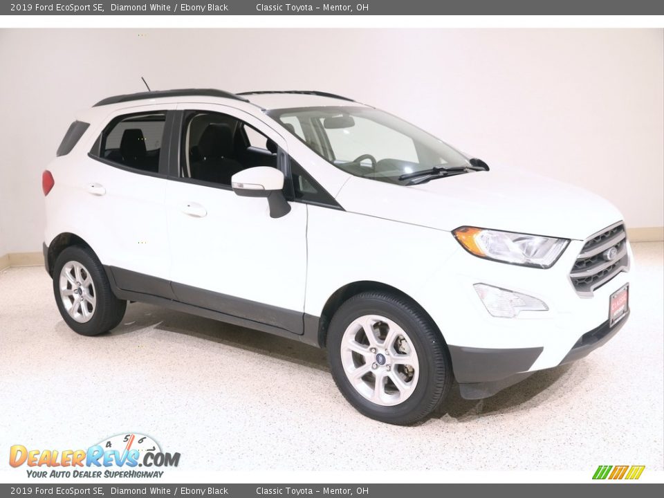 2019 Ford EcoSport SE Diamond White / Ebony Black Photo #1