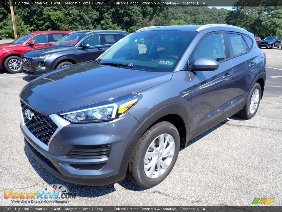 2021 Hyundai Tucson Value AWD Magnetic Force / Gray Photo #5