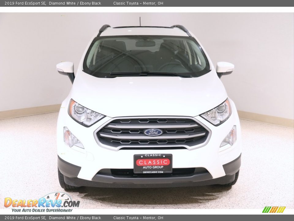 2019 Ford EcoSport SE Diamond White / Ebony Black Photo #2