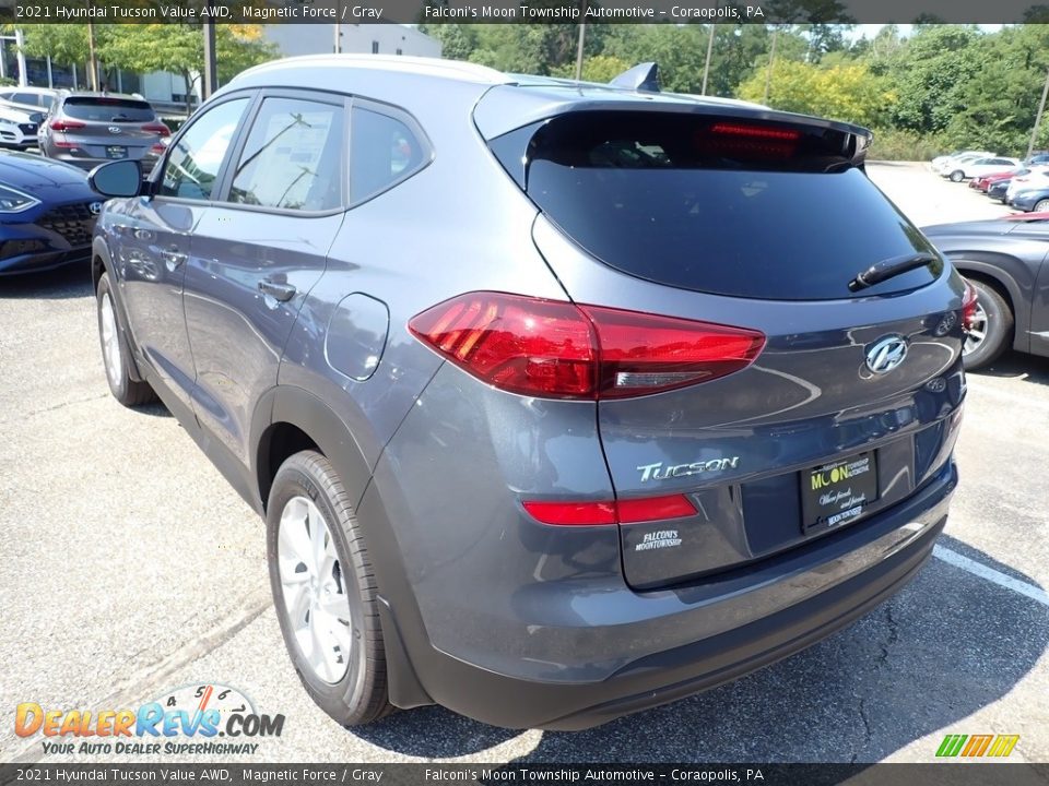 2021 Hyundai Tucson Value AWD Magnetic Force / Gray Photo #6