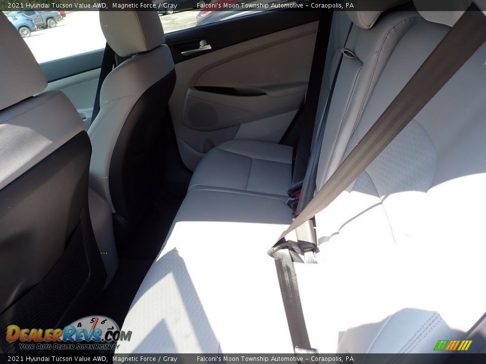 2021 Hyundai Tucson Value AWD Magnetic Force / Gray Photo #8