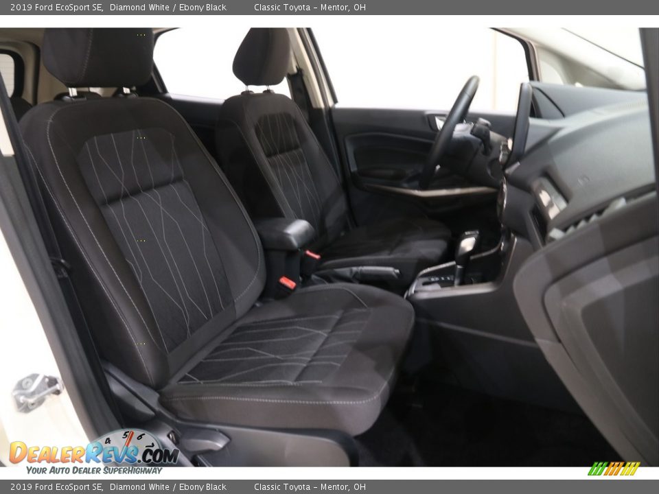 2019 Ford EcoSport SE Diamond White / Ebony Black Photo #12