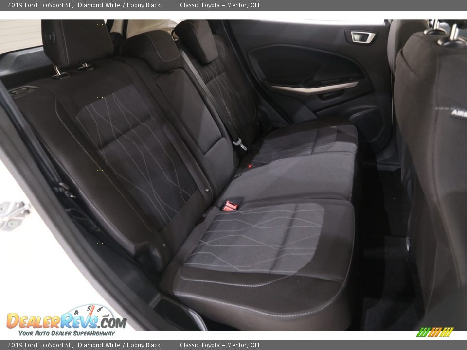 2019 Ford EcoSport SE Diamond White / Ebony Black Photo #13