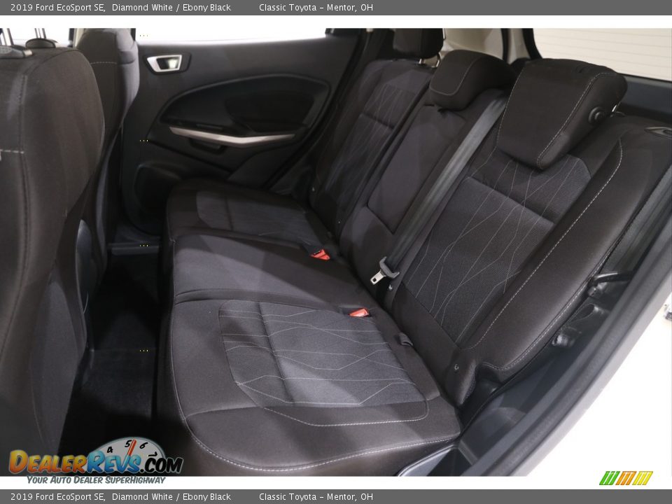 2019 Ford EcoSport SE Diamond White / Ebony Black Photo #14
