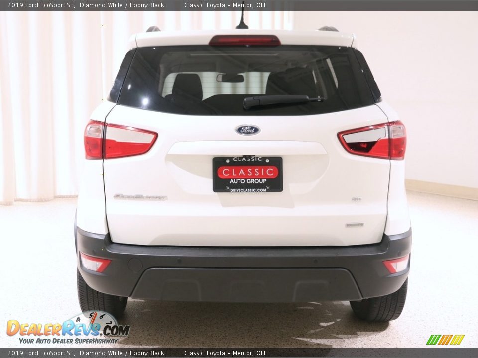 2019 Ford EcoSport SE Diamond White / Ebony Black Photo #15