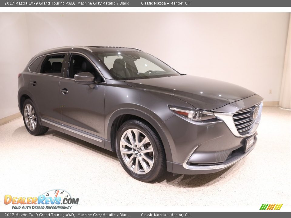 2017 Mazda CX-9 Grand Touring AWD Machine Gray Metallic / Black Photo #1