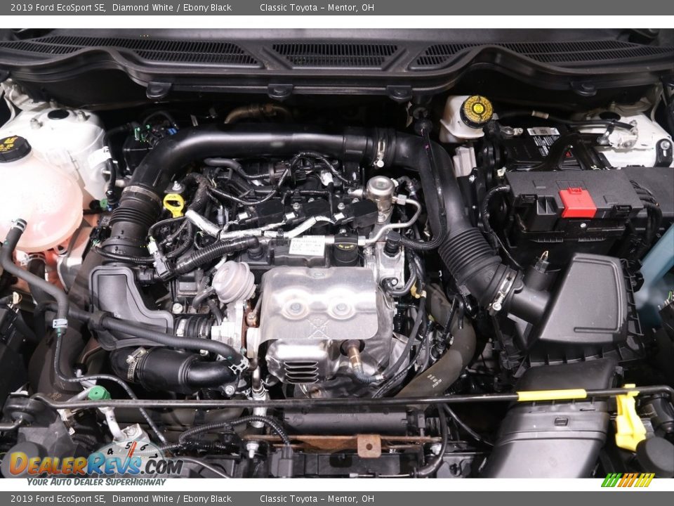 2019 Ford EcoSport SE Diamond White / Ebony Black Photo #16