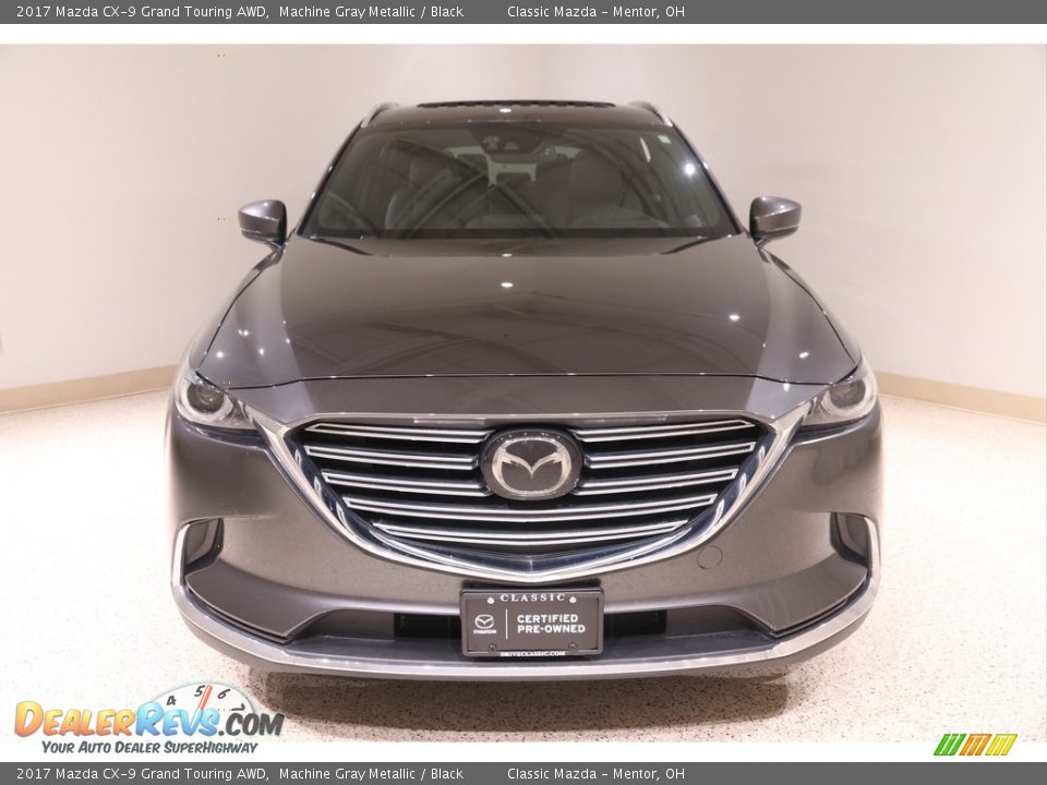 2017 Mazda CX-9 Grand Touring AWD Machine Gray Metallic / Black Photo #2
