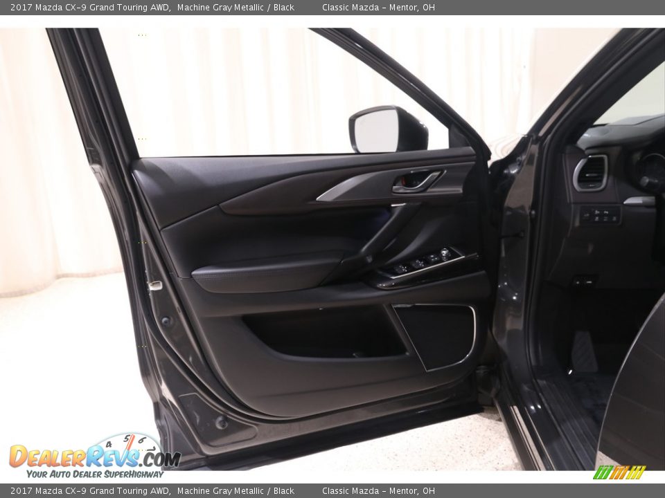 2017 Mazda CX-9 Grand Touring AWD Machine Gray Metallic / Black Photo #4