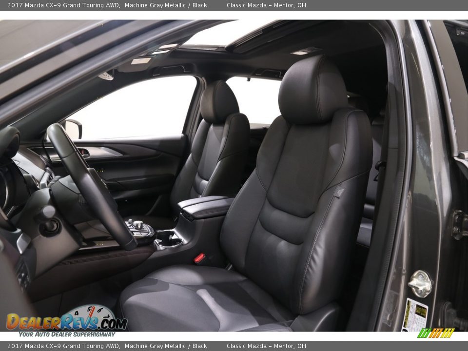 2017 Mazda CX-9 Grand Touring AWD Machine Gray Metallic / Black Photo #5