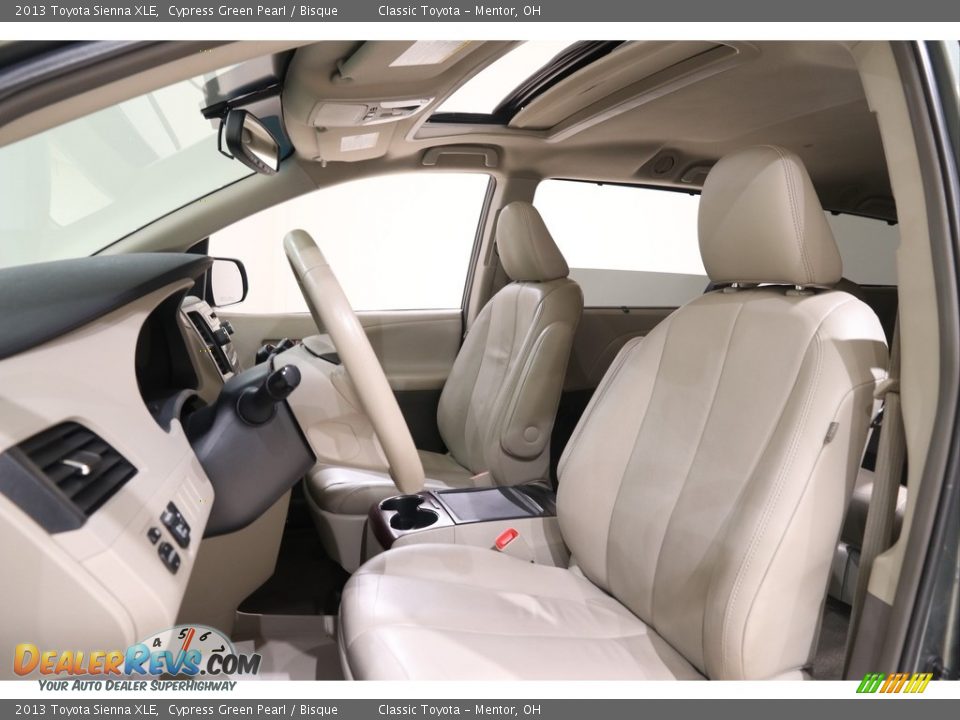 2013 Toyota Sienna XLE Cypress Green Pearl / Bisque Photo #5