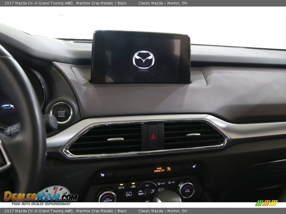 2017 Mazda CX-9 Grand Touring AWD Machine Gray Metallic / Black Photo #8