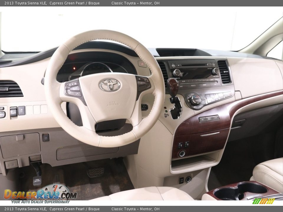 2013 Toyota Sienna XLE Cypress Green Pearl / Bisque Photo #6