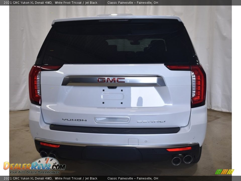 2021 GMC Yukon XL Denali 4WD White Frost Tricoat / Jet Black Photo #3