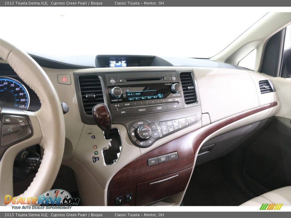 2013 Toyota Sienna XLE Cypress Green Pearl / Bisque Photo #10