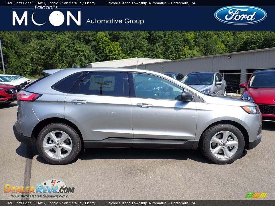 2020 Ford Edge SE AWD Iconic Silver Metallic / Ebony Photo #1