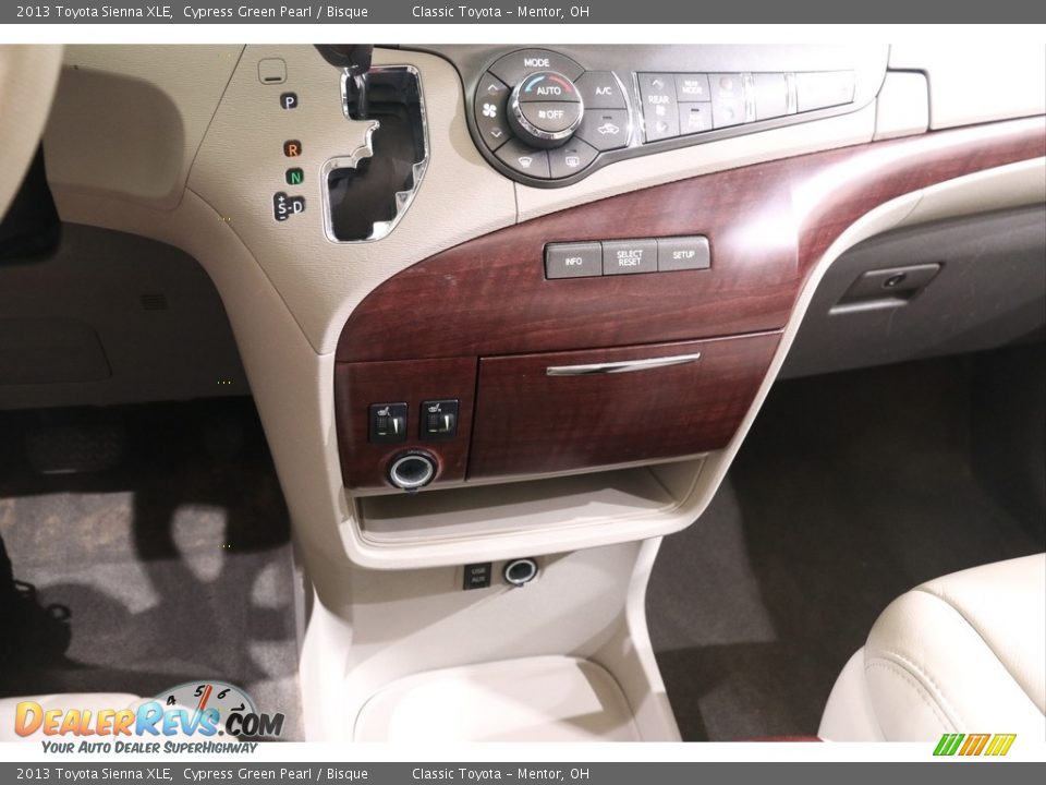 2013 Toyota Sienna XLE Cypress Green Pearl / Bisque Photo #12
