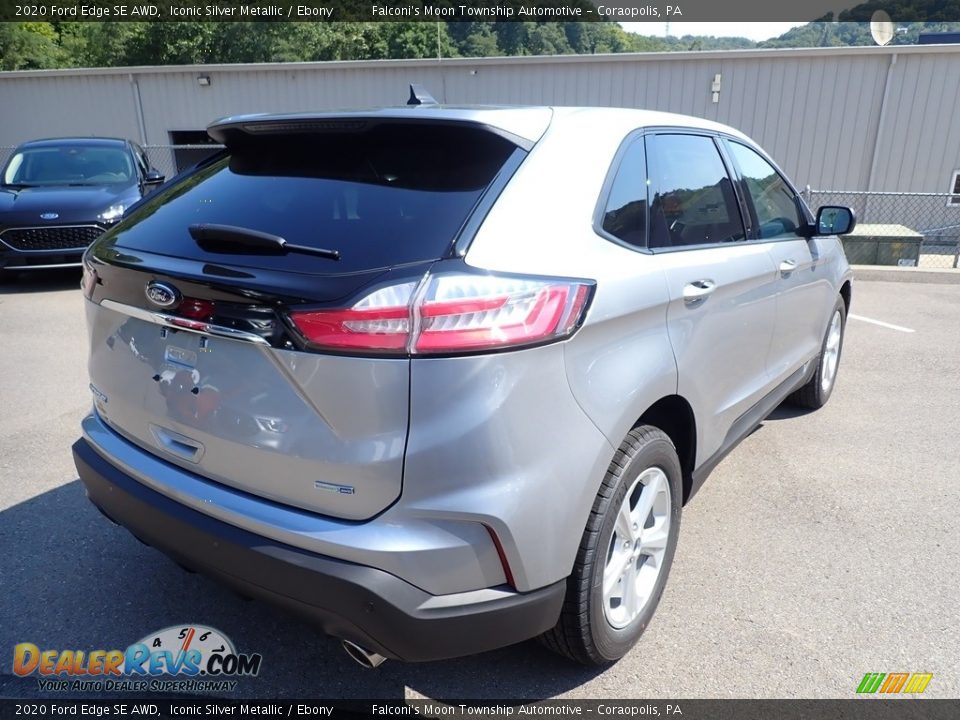 2020 Ford Edge SE AWD Iconic Silver Metallic / Ebony Photo #2