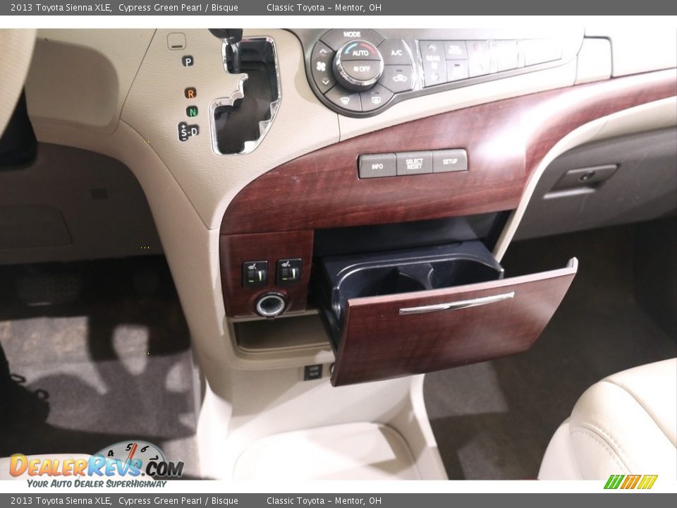 2013 Toyota Sienna XLE Cypress Green Pearl / Bisque Photo #13