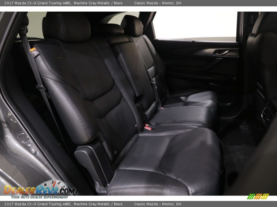 2017 Mazda CX-9 Grand Touring AWD Machine Gray Metallic / Black Photo #16