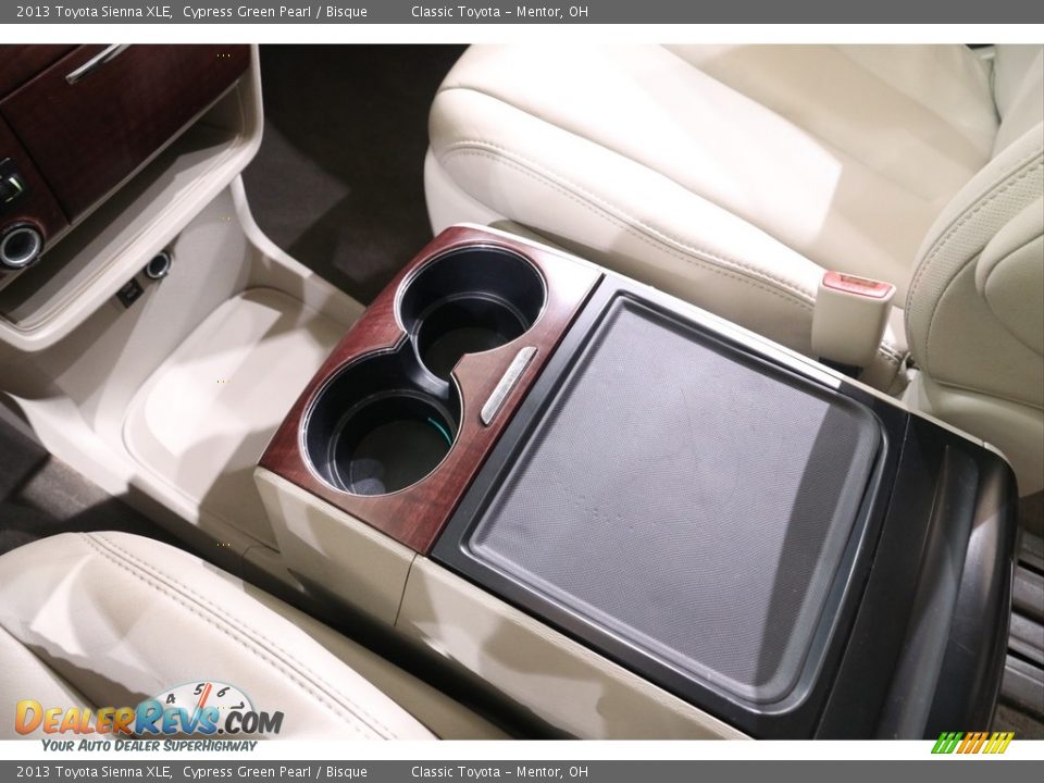 2013 Toyota Sienna XLE Cypress Green Pearl / Bisque Photo #14