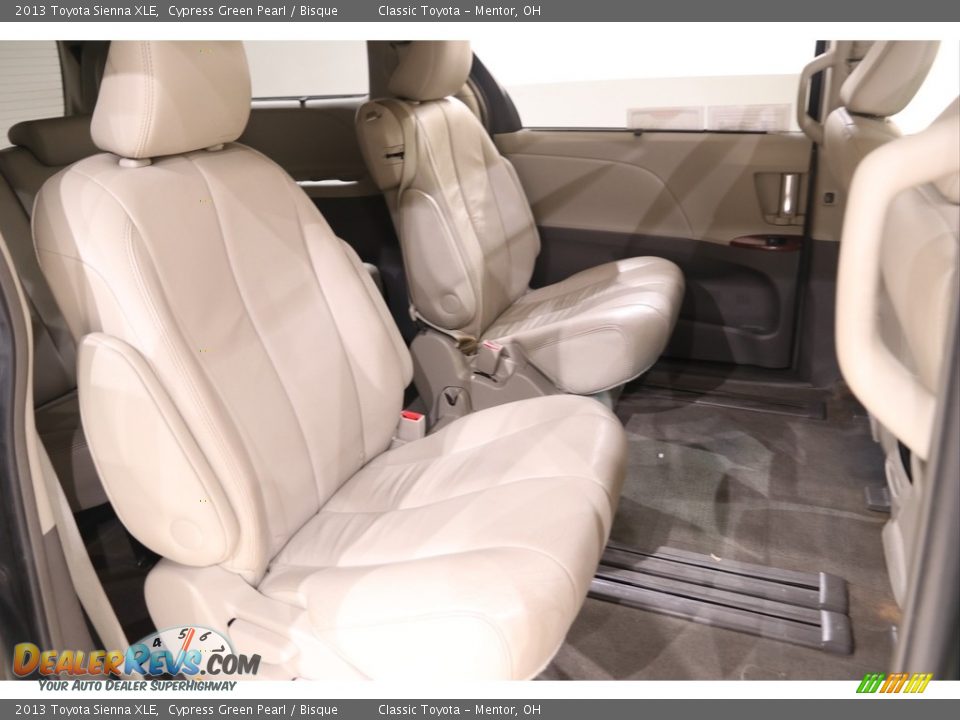 2013 Toyota Sienna XLE Cypress Green Pearl / Bisque Photo #16
