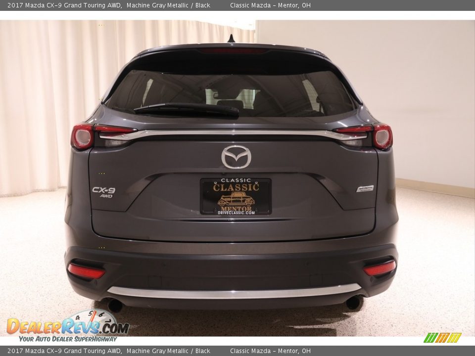 2017 Mazda CX-9 Grand Touring AWD Machine Gray Metallic / Black Photo #19