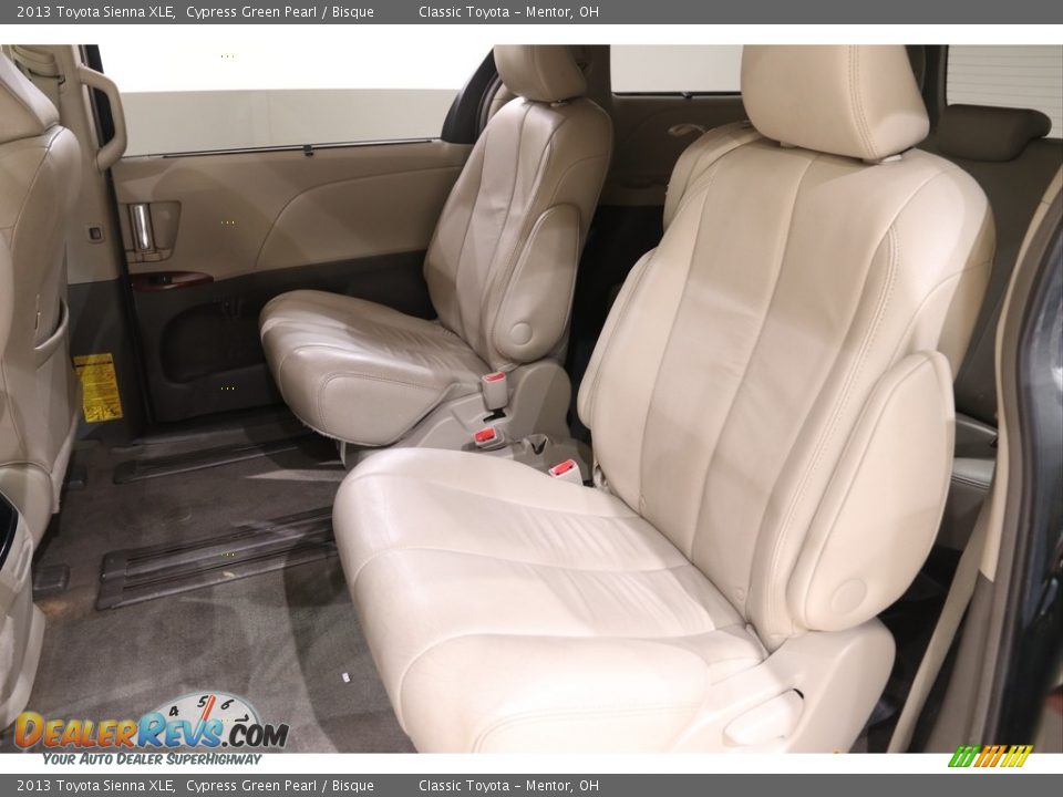 2013 Toyota Sienna XLE Cypress Green Pearl / Bisque Photo #17
