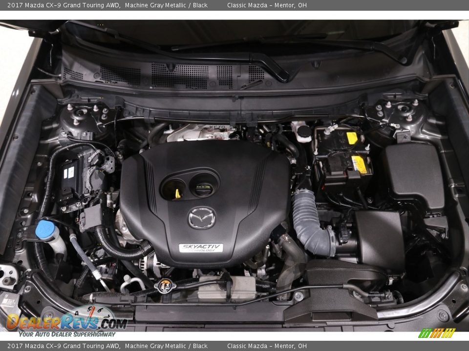 2017 Mazda CX-9 Grand Touring AWD Machine Gray Metallic / Black Photo #20