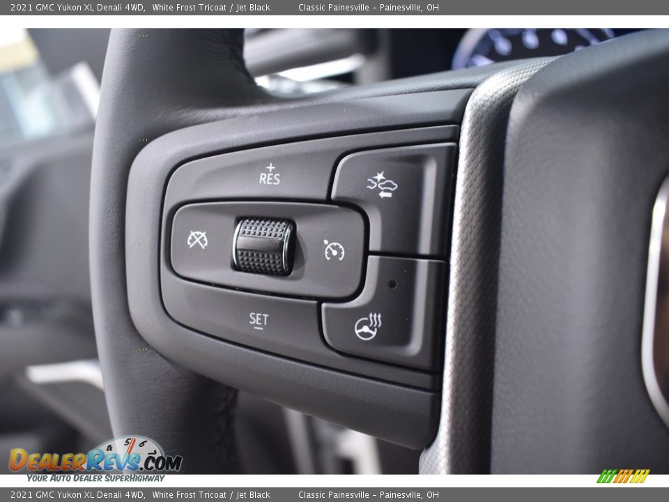 2021 GMC Yukon XL Denali 4WD Steering Wheel Photo #14