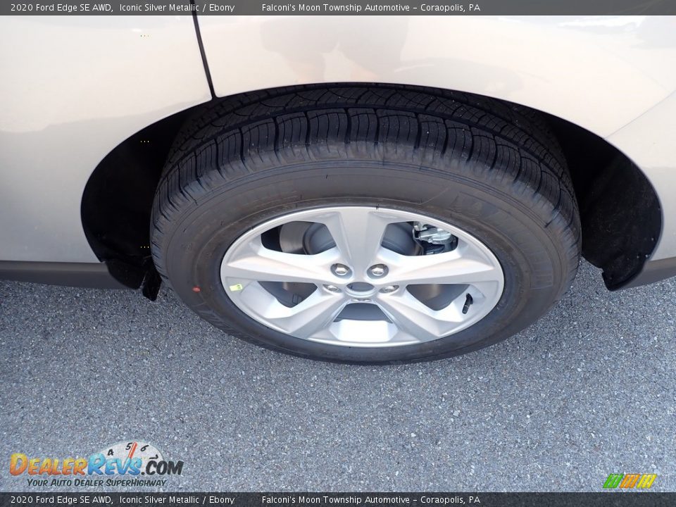 2020 Ford Edge SE AWD Iconic Silver Metallic / Ebony Photo #7