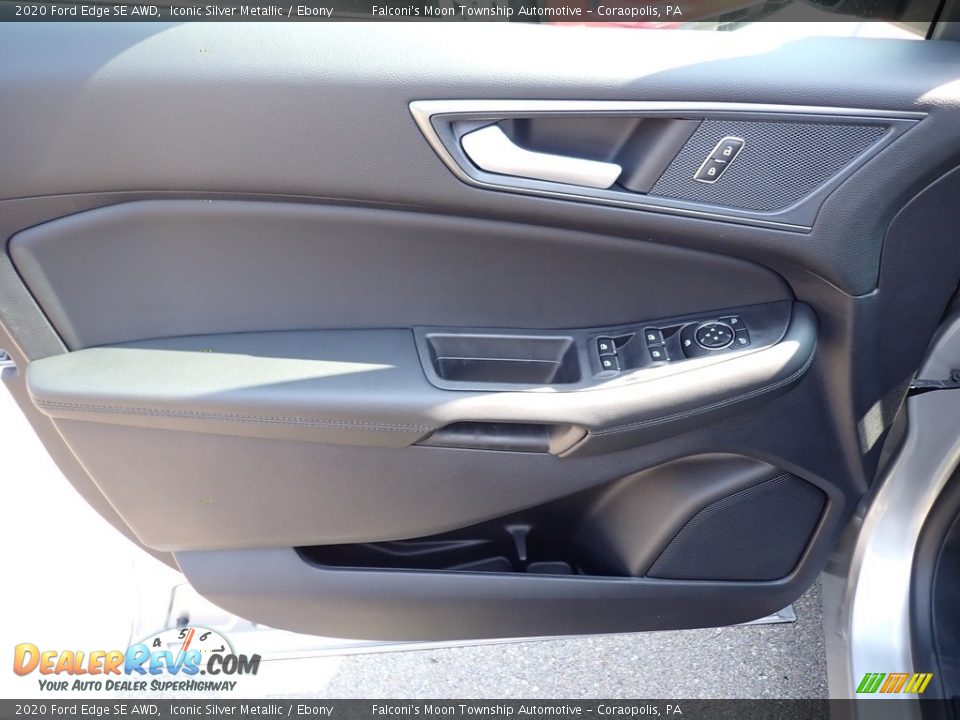 2020 Ford Edge SE AWD Iconic Silver Metallic / Ebony Photo #10