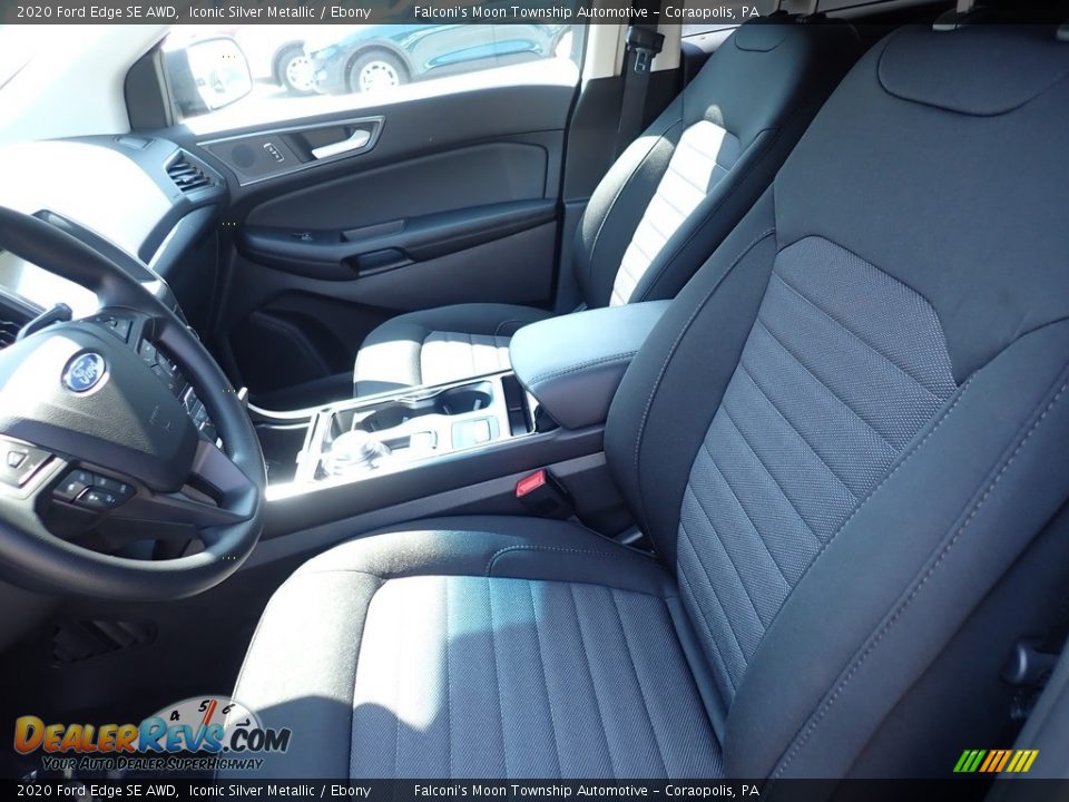 2020 Ford Edge SE AWD Iconic Silver Metallic / Ebony Photo #11