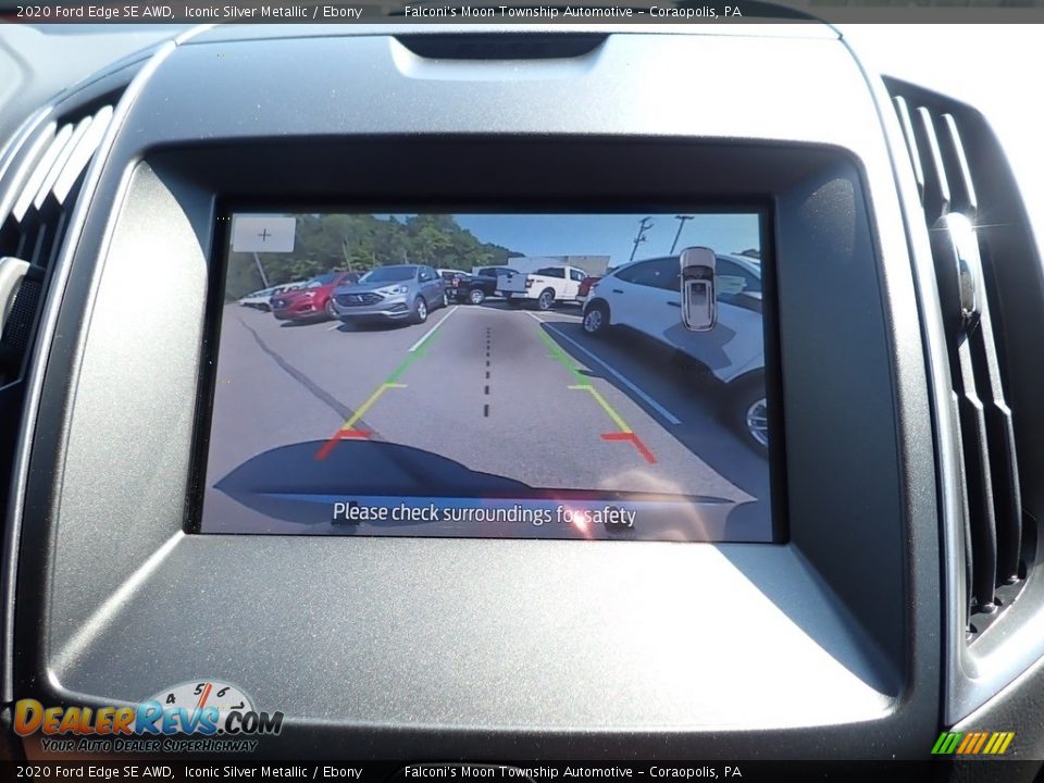 2020 Ford Edge SE AWD Iconic Silver Metallic / Ebony Photo #14