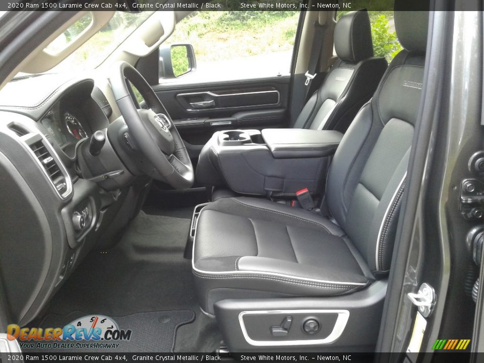 2020 Ram 1500 Laramie Crew Cab 4x4 Granite Crystal Metallic / Black Photo #11