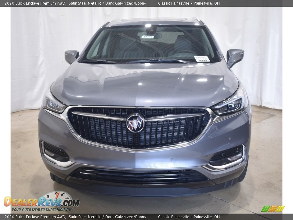 2020 Buick Enclave Premium AWD Satin Steel Metallic / Dark Galvinized/Ebony Photo #4