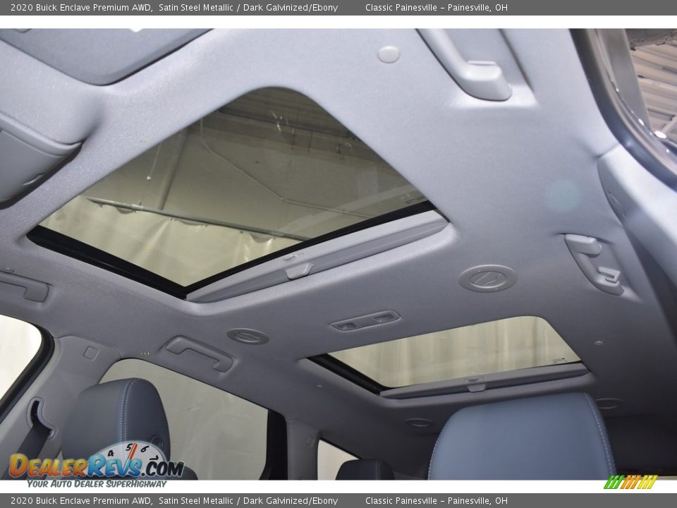 2020 Buick Enclave Premium AWD Satin Steel Metallic / Dark Galvinized/Ebony Photo #6